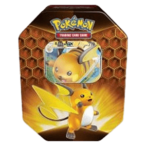 Hidden Fates: Raichu GX Tin