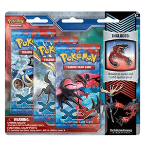 XY: Yveltal Pin 3-Pack Blister