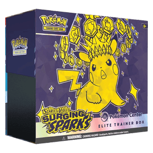 Surging Sparks Pokémon Center Elite Trainer Box