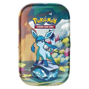 Prismatic Evolutions: Glaceon Mini Tin
