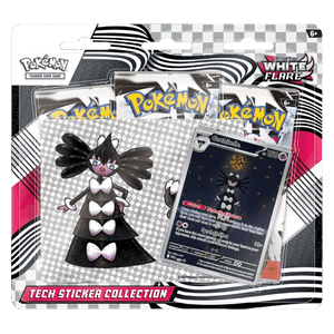 White Flare: Gothitelle Tech Sticker Collection