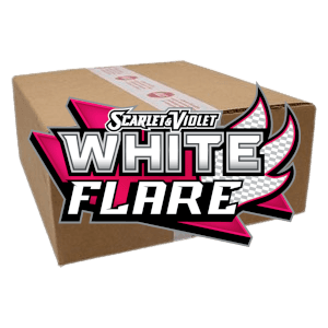 White Flare 10 Elite Trainer Box Case