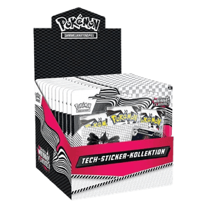 White Flare: Tech Sticker Collection Display