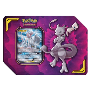 Power Partnership Tins: Mewtwo & Mew GX Tin