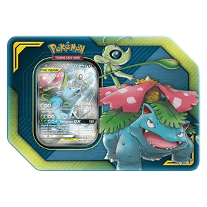 Tag Team Tins: Celebi & Venusaur GX Tin