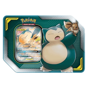 Tag Team Tins: Eevee & Snorlax GX Tin
