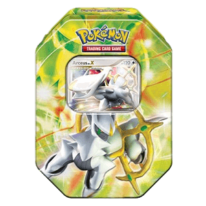 Arceus Collector's Tins: Arceus LV.X Tin (Green)