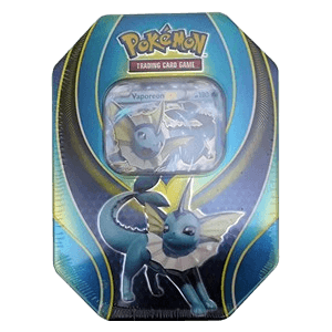 Elemental Power Tins: Vaporeon EX Tin