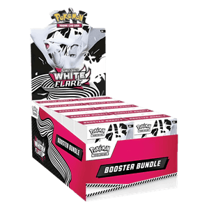 White Flare Booster Bundle Display