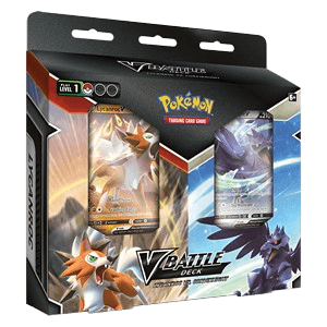 Lycanroc vs Corviknight V Battle Deck