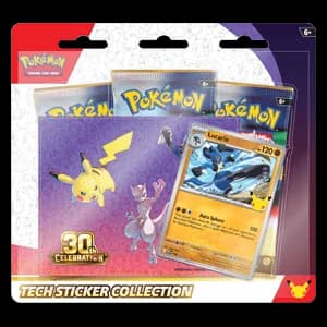 30th Celebration: Lucario Tech Sticker Collection