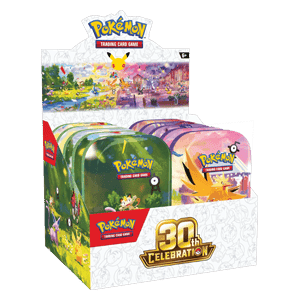 30th Celebration: Mini Tin Display