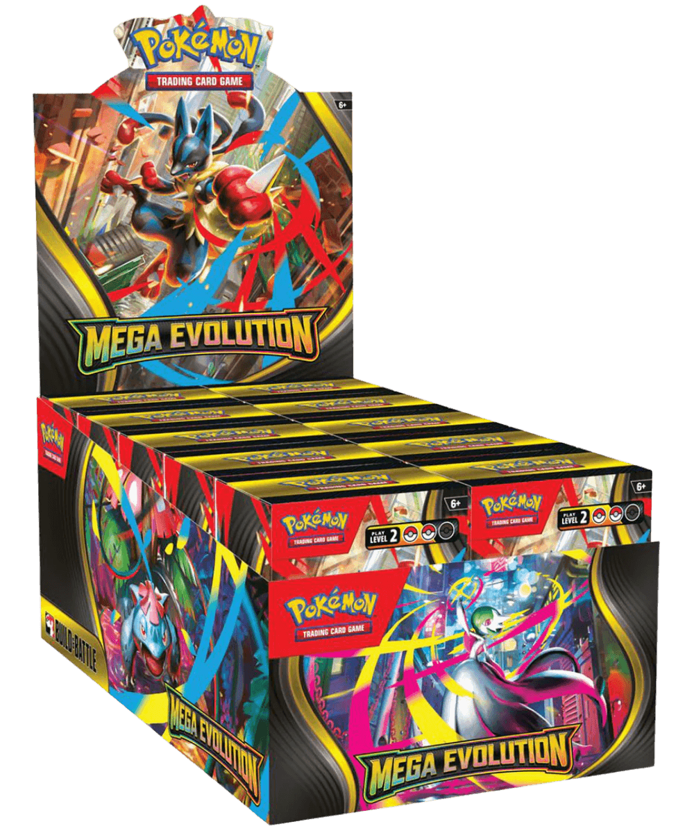 Mega Evolution Build & Battle Box Display