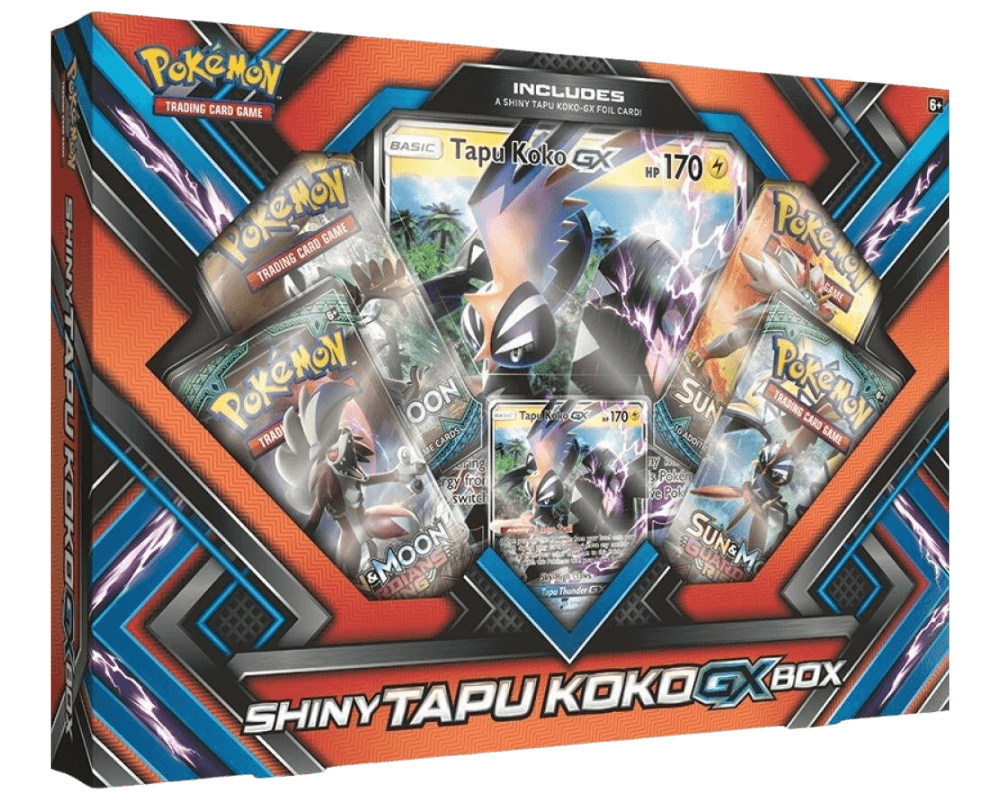Shiny Tapu Koko GX Box