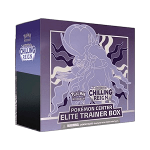 Chilling Reign: Pokémon Center Shadow Rider Calyrex Elite Trainer Box