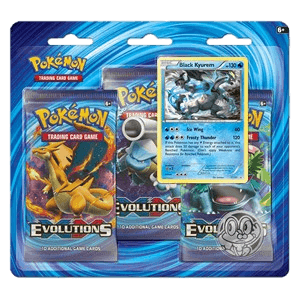 Evolutions: Black Kyurem 3-Pack Blister