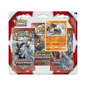 Crimson Invasion: Lucario 3-Pack Blister