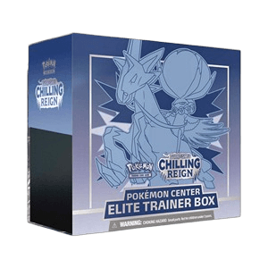 Chilling Reign: Pokémon Center Ice Rider Calyrex Elite Trainer Box
