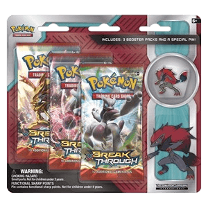 BREAKthrough: Zoroark Collector's Pin 3-Pack Blister