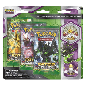 Fates Collide: Mega Alakazam Pin 3-Pack Blister