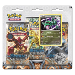Steam Siege: Rayquaza 3-Pack Blister