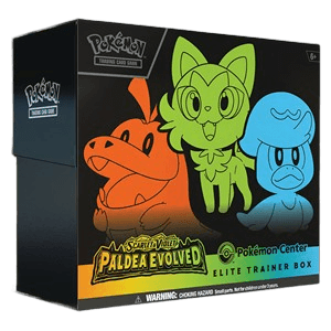 Paldea Evolved Pokémon Center Elite Trainer Box