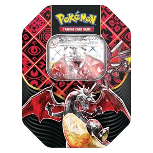Paldean Fates: Tera Charizard ex Tin