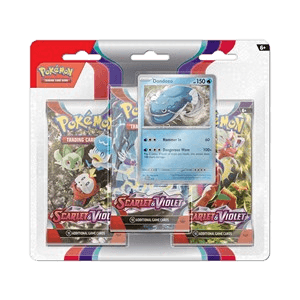 Scarlet & Violet: Dondozo 3-Pack Blister