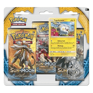 Sun & Moon: Togedemaru 3-Pack Blister