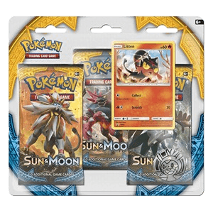 Sun & Moon: Litten 3-Pack Blister