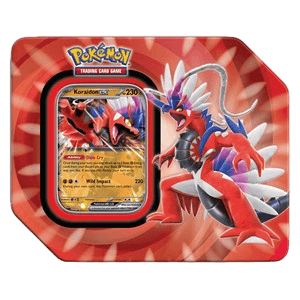 Paldea Legends Tins: Koraidon ex Tin (US Version)