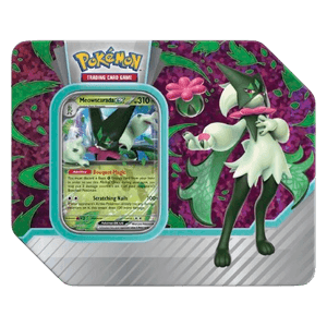 Paldea Partners Tins: Meowscarada ex Tin (US Version)