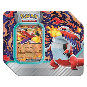 Paldea Partners Tins: Skeledirge ex Tin (US Version)