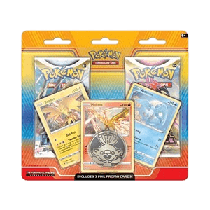 Pokémon Products: Articuno, Zapdos & Moltres 2-Pack Blister