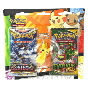 Back to School Pikachu Eraser 2-Pack Blister