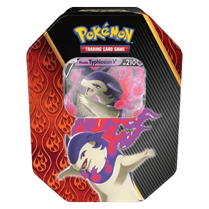 Divergent Powers Tins: Hisuian Typhlosion V Tin (EU Version)