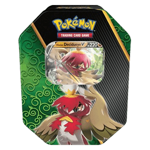 Divergent Powers Tins: Hisuian Decidueye V Tin (EU Version)