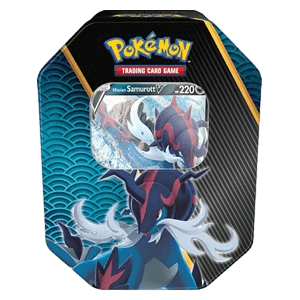 Divergent Powers Tins: Hisuian Samurott V Tin (EU Version)
