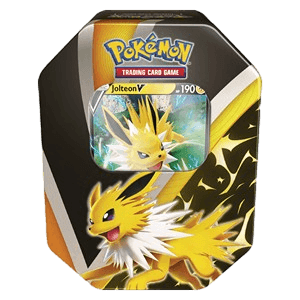 Eevee Evolution Tins: Jolteon V Tin