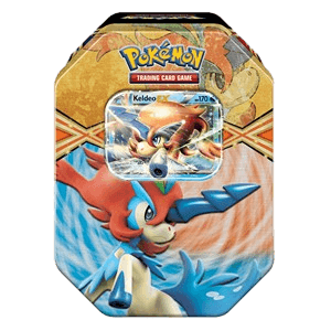 EX Power Tins: Keldeo-EX Tin
