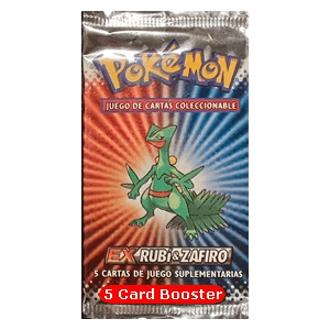 EX Ruby & Sapphire Booster (5 Cards)